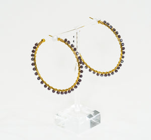 "Juana" Hoops Earrings