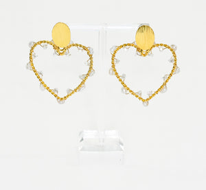 "Frida" Heart Earrings