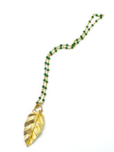 Load image into Gallery viewer, &quot;Tropical&quot; Leaf Necklace
