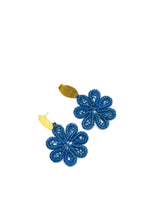 Load image into Gallery viewer, &quot;Sunshine&quot; Flower Iraca Earrings
