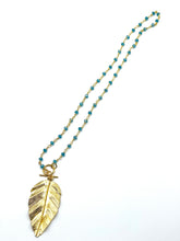 Load image into Gallery viewer, &quot;Tropical&quot; Leaf Necklace
