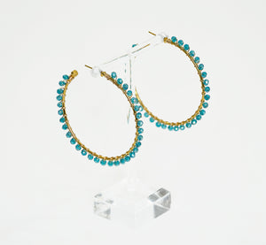 "Juana" Hoops Earrings